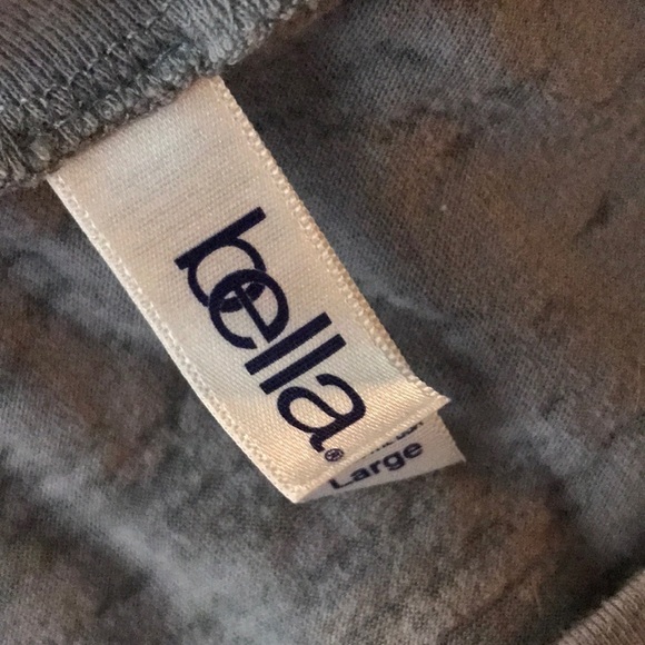 BELLA LARGE GRAY & GOLD T-SHIRT - Picture 6 of 7